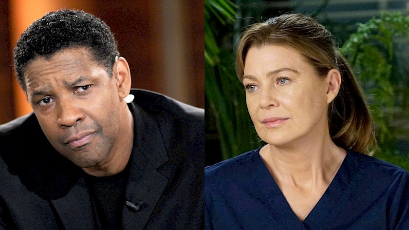 Ellen Pompeo and Denzel Washington Clashed on Set of Grey's Anatomy