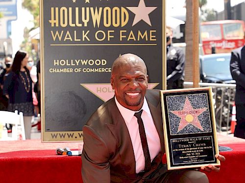 Terry Crews Honored With Hollywood Star