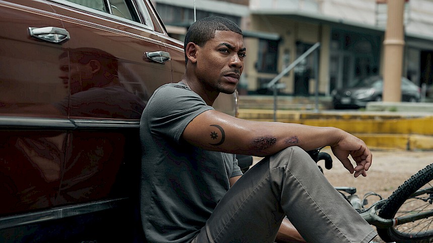 First Look at Aaron Pierre in Upcoming Netflix Thriller 'Rebel Ridge'