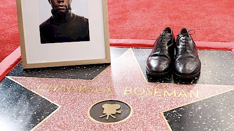 Chadwick Boseman Honored With a Star On Hollywood Walk of Fame (Photos)
