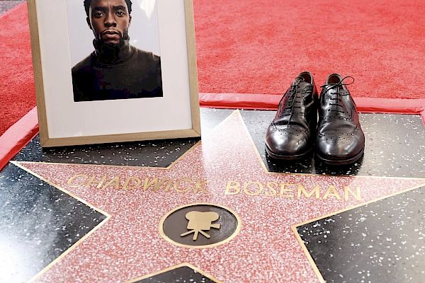 Chadwick Boseman Honored With a Star On Hollywood Walk of Fame (Photos)