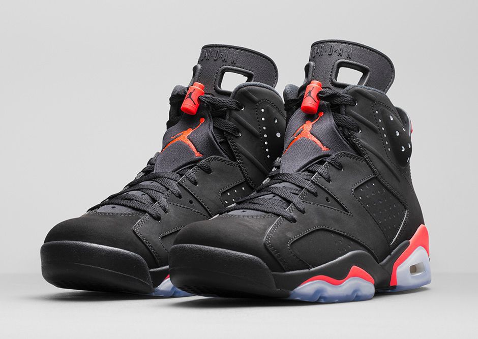 Air Jordan 6 'Black/Infrared' Official Nikestore Release Info + On